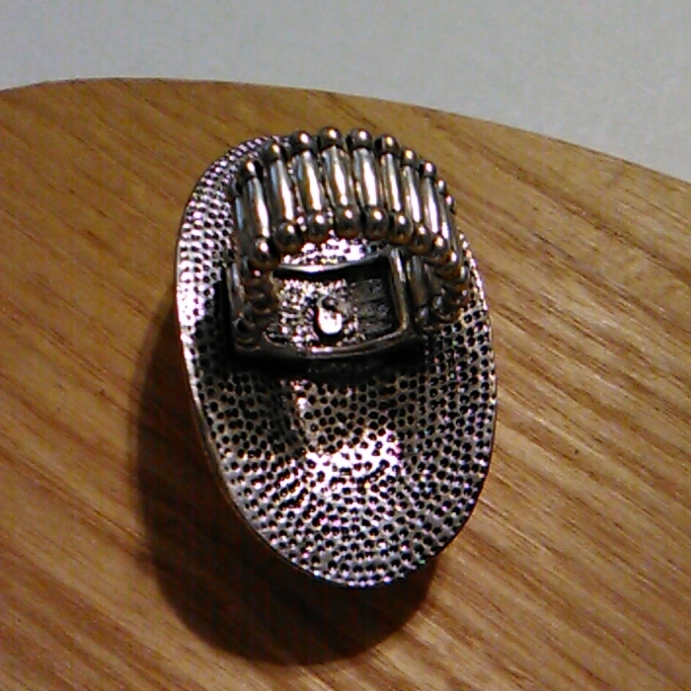 Faux turquoise ring - Picture 4 of 5